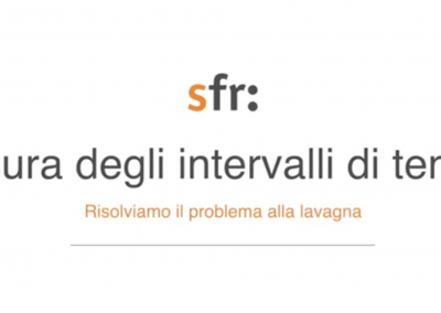 A lezione di matematica