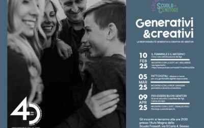 Percorso Scuola Genitori 2025 “Generativi & Creativi”